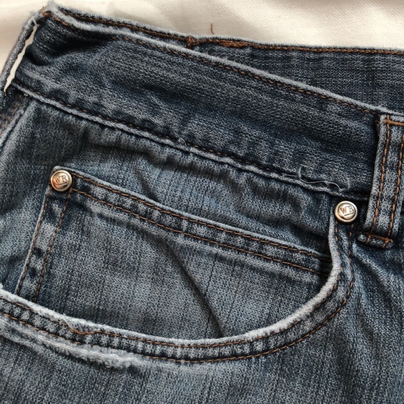 WINDRIVER FLEECE LINED COLD WEATHER WARM RELAXED FIT SHORTENED JEANS 36x26  #054 - Picture 6 of 8